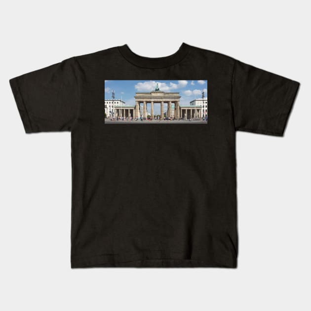 Berlin, Brandenburg Gate Kids T-Shirt by Kruegerfoto